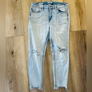 Vigoss Light Blue Ripped Skinny Jeans